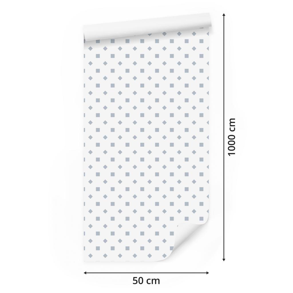 Dots wallpaper soft shapes, free arrangement 50x1000