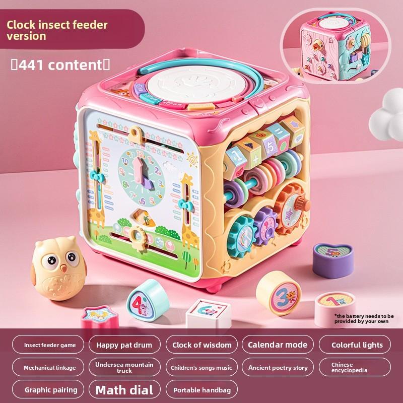 Multifunction Baby Toy With Hammer And Fishing Game For Kids Interactive Play