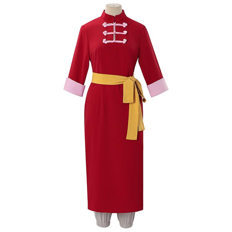 GINTAMA  Kagura Qipao Uniform Kagura Luoyang Decisive Battle Qipao Cosplay Costume