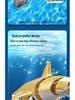 2.4G Rechargeable Remote Control Electric Shark Toy for Kids