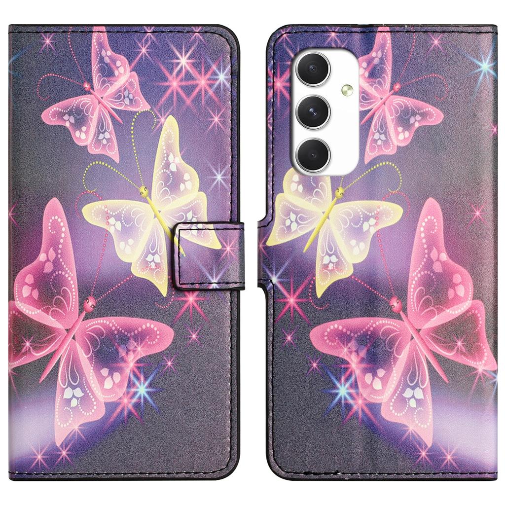 For Samsung Galaxy A16 5G/A16 4G Case Pattern Print PU Leather Wallet Phone Cover