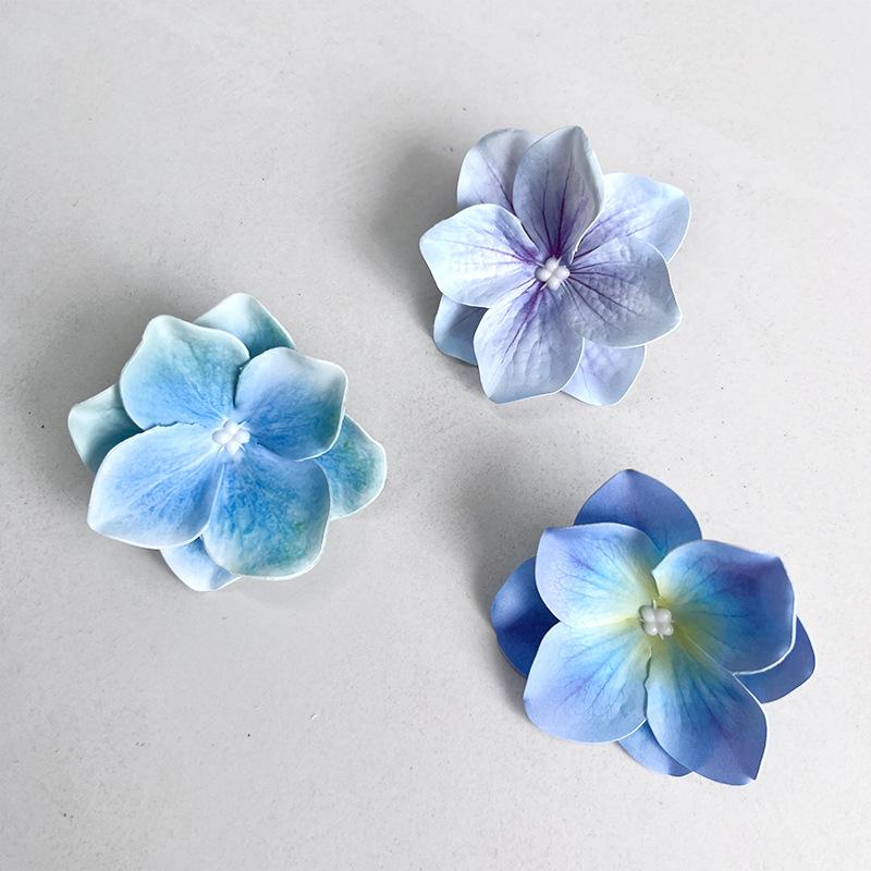 50pcs Hydrangea Head Sweet Hair Accessories Clothing Accessories Festival Party Scene Decoration Carnival Makeup Ball DIY Props