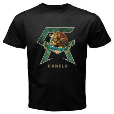 Neues SAUL ALVAREZ CANELO Box Champion Herren T-Shirt Damen Tee Top Unisex Schwarzes T-Shirt Tee Top Unisex