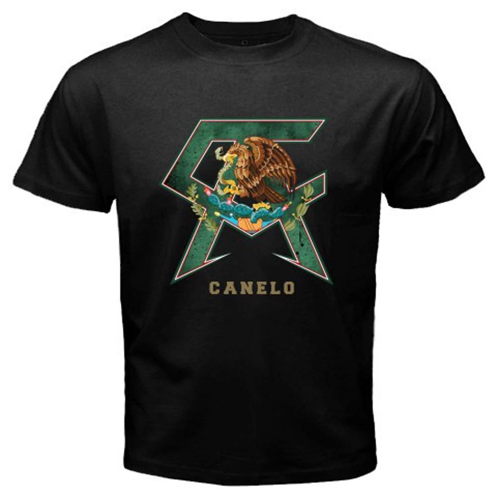 New SAUL ALVAREZ CANELO Boxing Champion Men s T-Shirt Women s Tee Top Unisex Black T-Shirt Tee Top Unisex L
