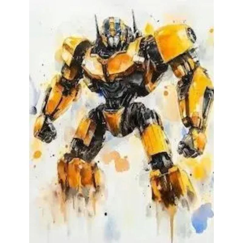Transformers Bumblebee Optimus Prime Decorative Metal Plate Gift for Boys Wall Decor