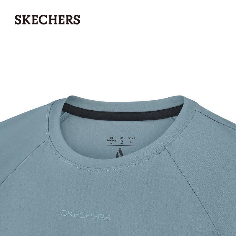 Skechers Women's Cool-Feel Sun-Protective Knit Short-Sleeve T-Shirt P226W016