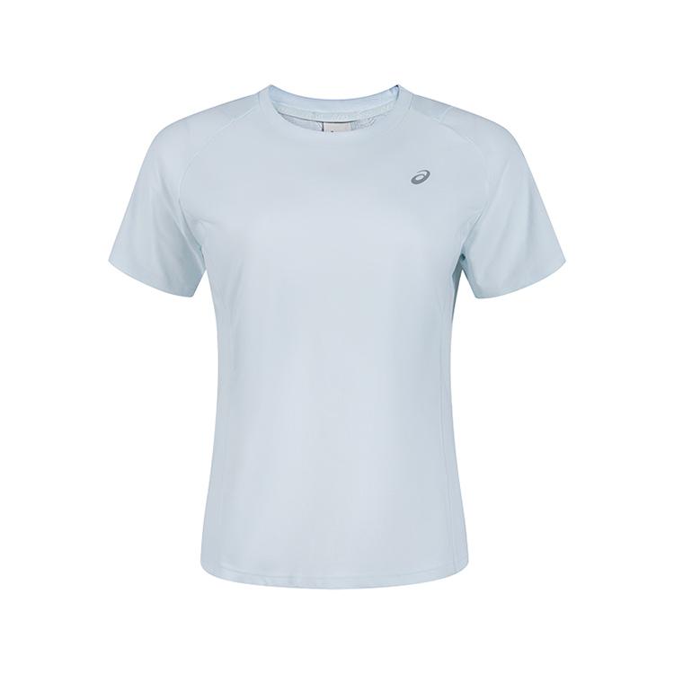 Asics Moisture Wicking Quick Dry Reflective Comfortable Breathable Running Short Sleeve T-Shirt Women Tops 2032D504-400