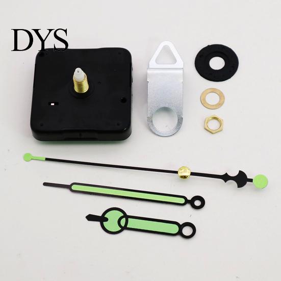 Clock Repair Parts 1 Set Movement Accurate Travel Time Shatterproof Glow in Mechanism The Dark Mute Accessories for Home Replacement