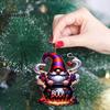 Acrylic Halloween Ornaments 2025 Gnome Advent Calendar 2D Hanging Multi-purpose Decor Set 24 Days Countdown for Holiday Home Festive Decorations