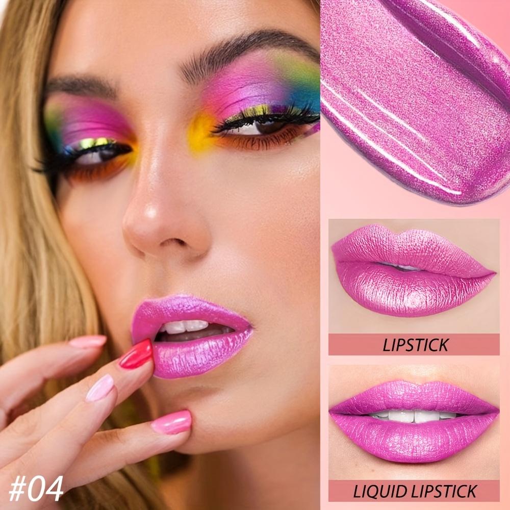 2-in-1 Non-Stick, Moisturizing Lipstick - Long-Lasting, Fade-Resistant Liquid Lip Color with A Glossy Finish Lipstick Gift for Women