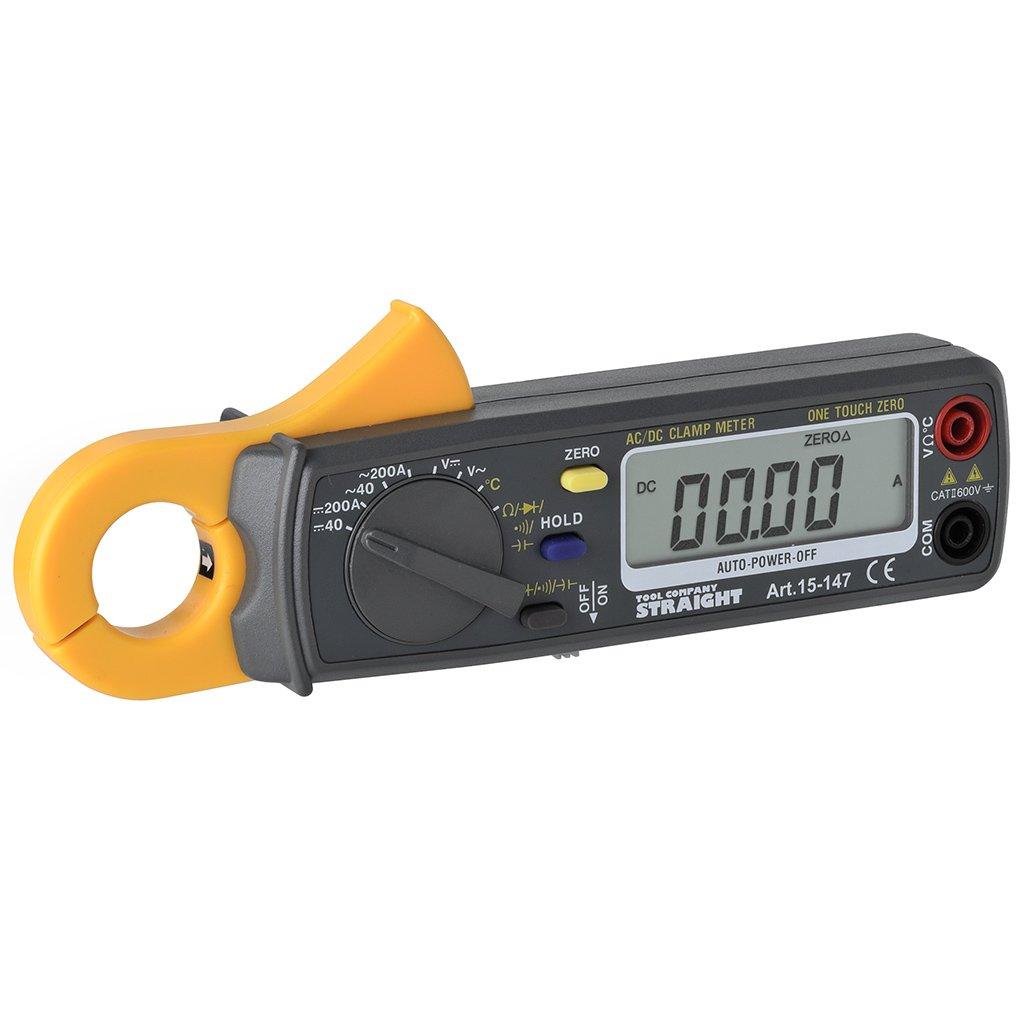 

Digital Clamp Meter (STRAIGHT/Straight) AC/DC 15-147 чорний
