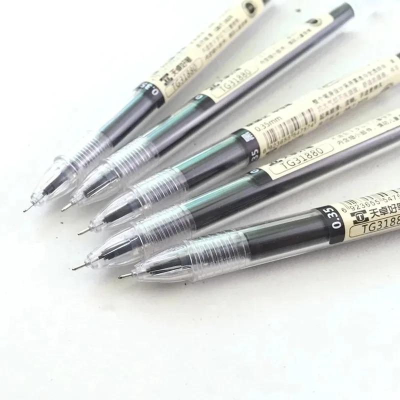 54 Stück/Set Japan Fine Point Stift 0,35mm Schwarz Blau Rot Tinte Gelstift Kugelschreiber Schule Büro Schüler Schreiben Schreibwaren Bedarf