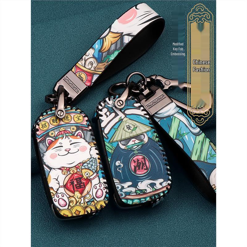 Universal Folding Key Case for Volkswagen, Kia, Toyota, Buick, Hyundai – Stylish Design for Men and Women