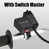 24V 12V Motorcycle USB Chargers 3.0 5V 3.6A Power Adapter With 25A Fuse Dual Ports Splitter With Voltmeter Waterproof Cover