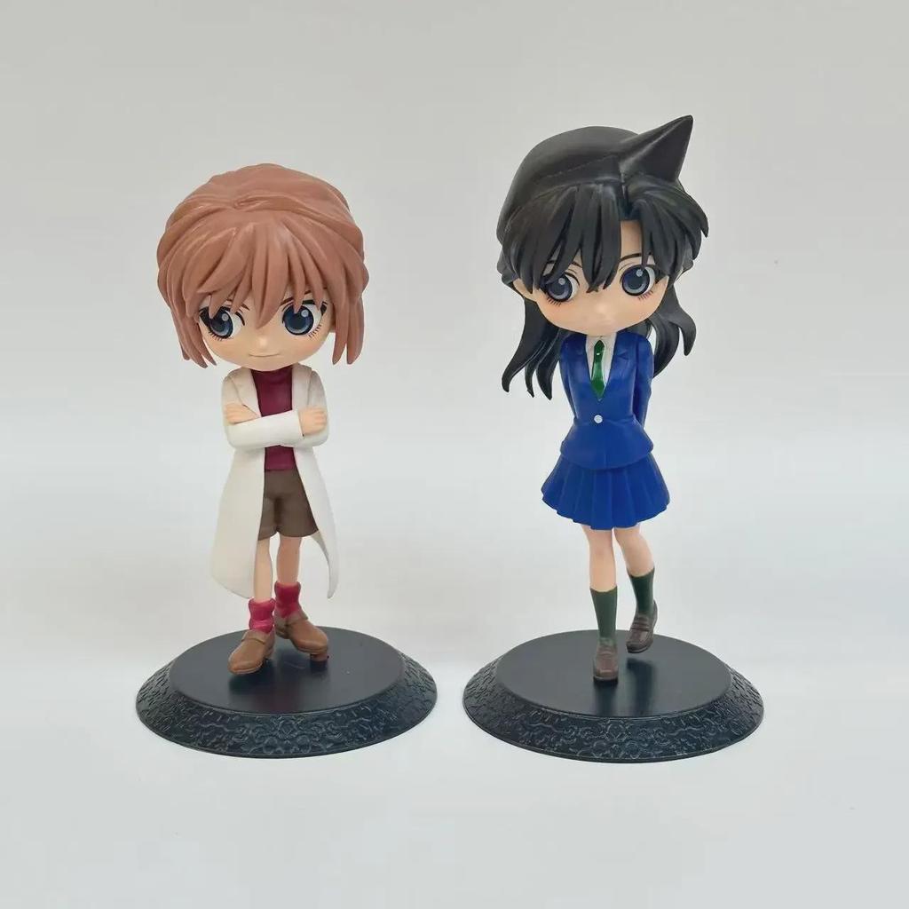 Set of 7 Detective Kaito Kid Figures: 6-Inch Anime Characters - Xiaolan, Shirley, Shuuichi, Heiji.