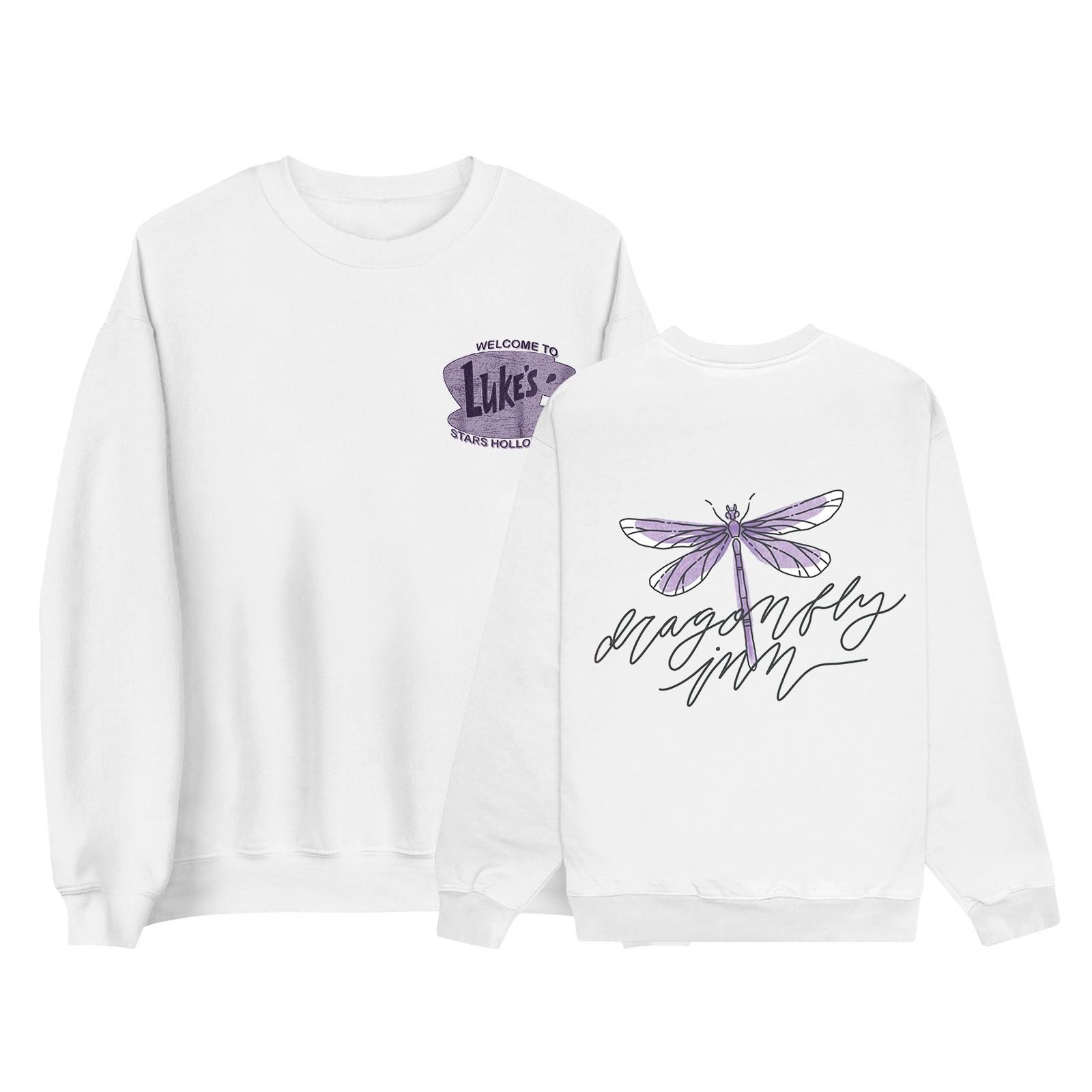 

Жіночий світшот з круглим вирізом, осінній світшот з графікою для відпустки, з довгим рукавом, спущеним плечем, пуловер XL білий