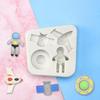 DIY Spaceship Astronaut Baking Mold Birthday Cookie Tools Cake Decorating Tools