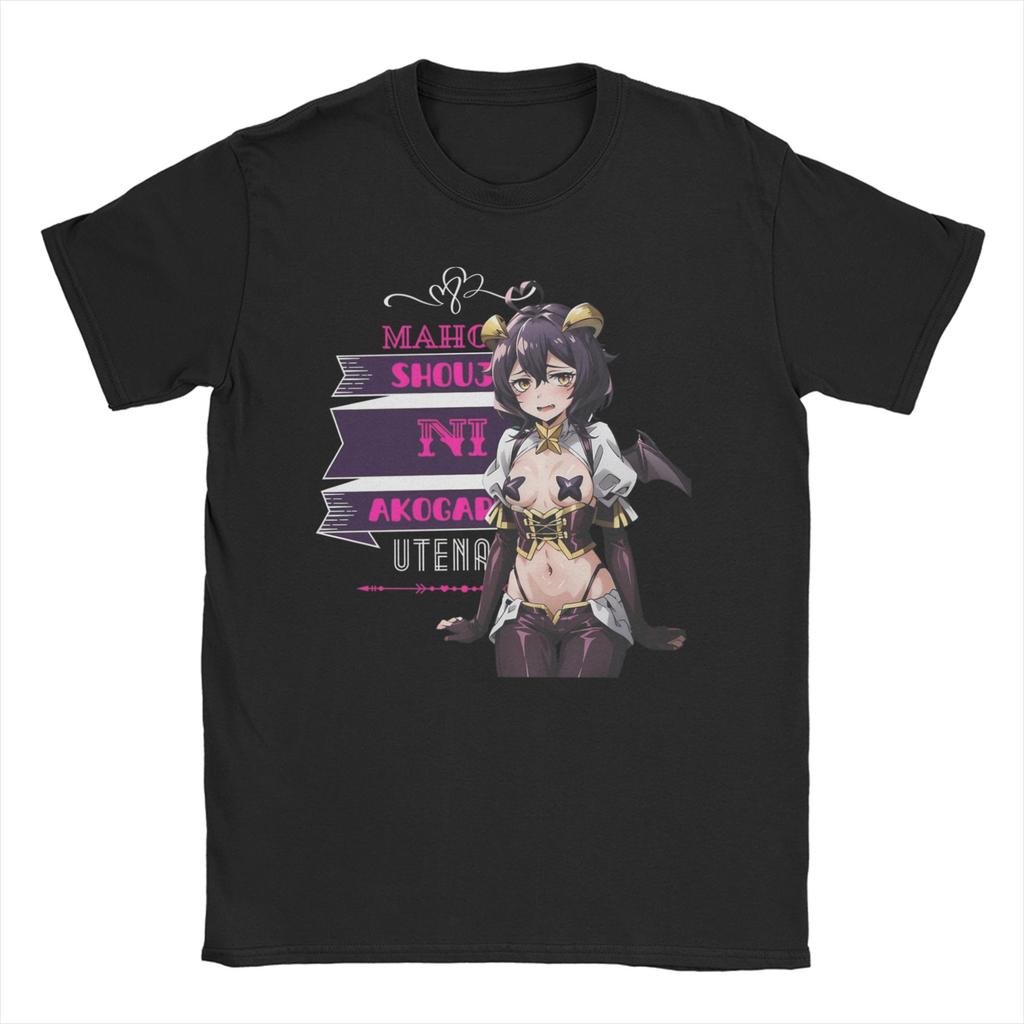 Unisex TShirt Utena Hiiragi Peeker Mahou Shoujo Ni Akogarete 100 Cotton Tee Shirt Short Sleeve T Shirt Round Neck Tops Big Size