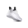 Adidas AlphaBounce Comfortable Round Toe Abrasion Resistant Low top Kids' Running Shoes Gray White BB7094
