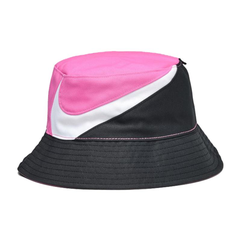 Nike Polyester Bucket Hats Women's Black Red/Black Pink Casual CI3616-610+CI3616-011
