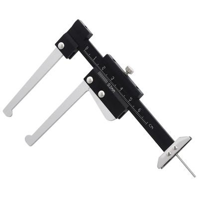 Ryosho FIRSTINFO TOOLS Brake Disc & Tire Depth Gauge, Made In Taiwan, for Brake Disc Measurement and Tire Tread Depth Measurement, Vernier Caliper