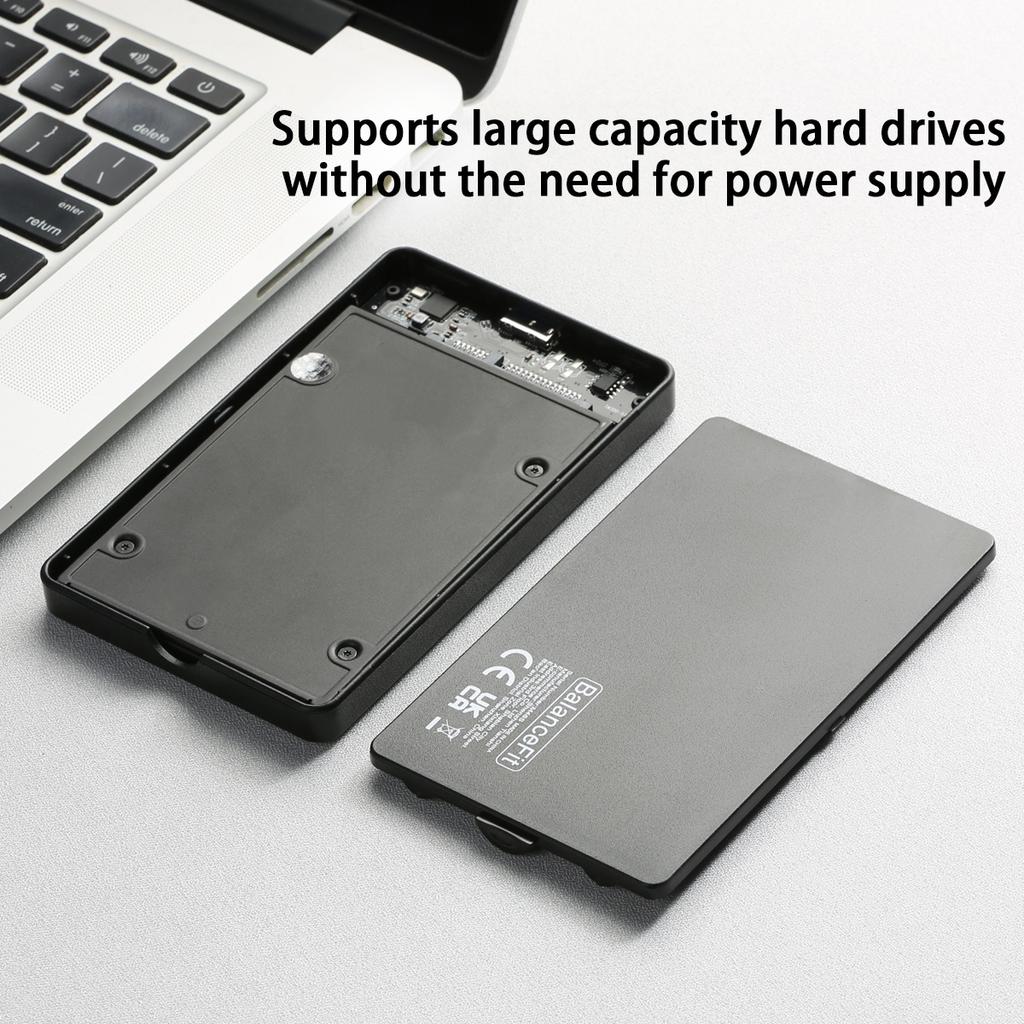 Xiaomi USB 3.0/USB3.1 HDD Case 2.5 inch SATA SSD External Hard Drive Enclosure with 5Gbps Transfer Speed Harddisk Boxs Tool-Free