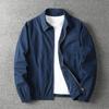 2024 Men's Retro Washed Distressed Jacket - Versatile Long Sleeve Casual Outerwear