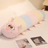 80-100CM Caterpillar Plush Stuffed Toys Cute Cartoon Long Pillow Caterpillar Animal Dolls For Children Girls Gifts