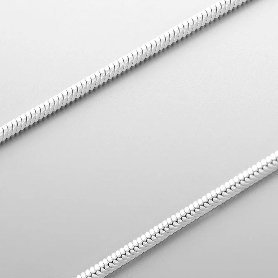 Saint Delan Snake Bone Square Chain Necklace - Men's Korean Style, Trendy and Simple with a Cold, High-Sense Personality