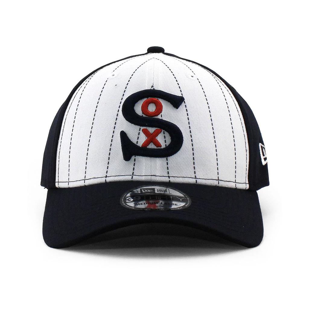 [New Era] Cap 39THIRTY Chicago White Sox MLB 1917 COOPERSTOWN CAP CHICAGO WHITE SOX Hat 3930 ML [Used]