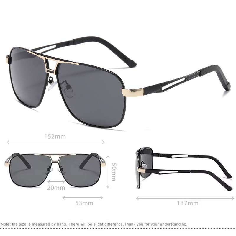 Customization Precription Glasses Pochromic Sunglasses Luxury for Men Pilot Shades Outdoor Anti-UV Driving