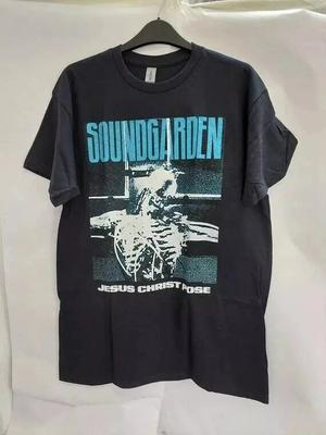 Soundgarden Jesus Christ Pose Band 90's Black Short Sleeve Unisex T Shirt Graphic Short Sleeve Shirt Unisex Men Women Summer