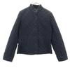 Quilted Jacket 11 Navy Cotton Filling Women Used
