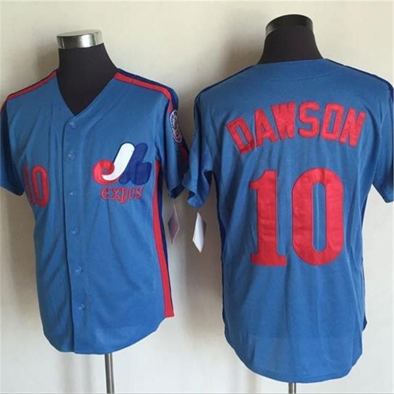 Vintage Montreal Expos 30 Baseball Jersey Unisex Cotton Embroidered Sport Top Fans Casual Wear