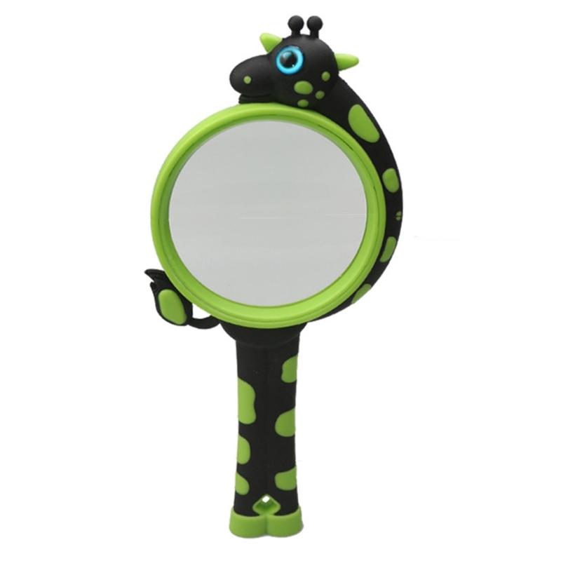 

Children Hand Toy Giraffe Shape Magnifier Kids Handheld 10X Magnifying Glass Experimental Tool Outdoor Exploration Toy 1