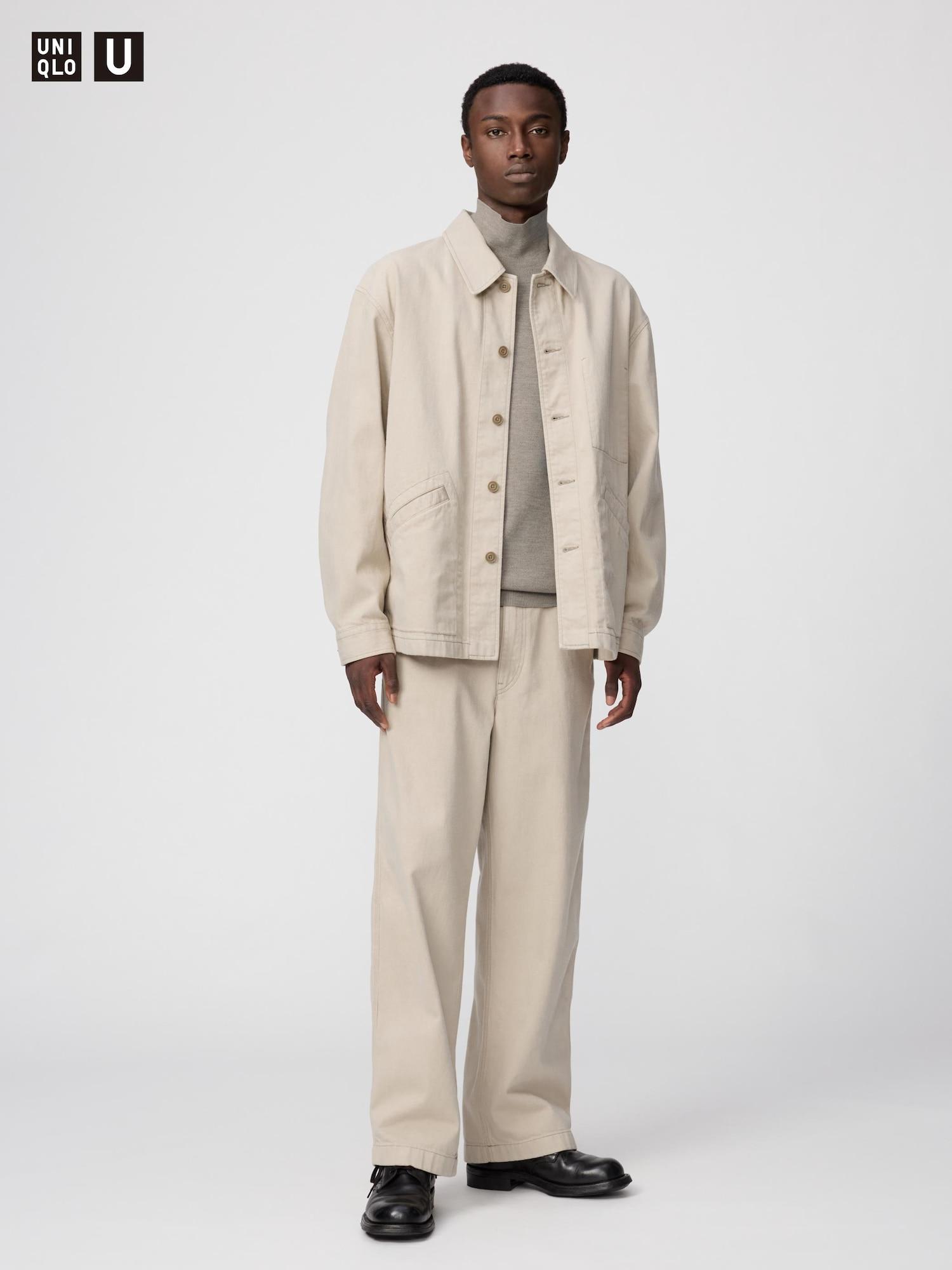 

Широкие цветные джинсы Uniqlo 30 NATURAL/35