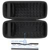 co2crea Waterproof Bluetooth Speaker Storage Case for JBL Charge 4/Charge 5 (Case Only) - Black