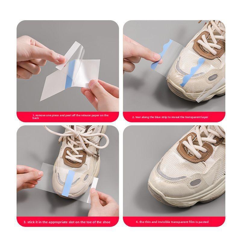 30 Pieces Shoe Toe Dirt-proof and Waterproof Patch