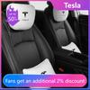 For Model Y Juniper Model 3 Highland Model S X Car Accessories Car Headrest Car Pillow Waist Pillow 2020-2026