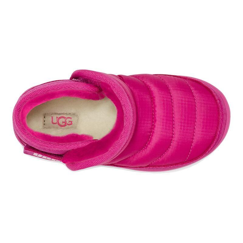 UGG Snow Boots Comfortable Simple Lightweight Warm Low Top Kids boots Red 1132230-RCR