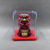 Solar Lion Car Ornament: Wealth-Attracting Chinese Style Decoration & Gift
