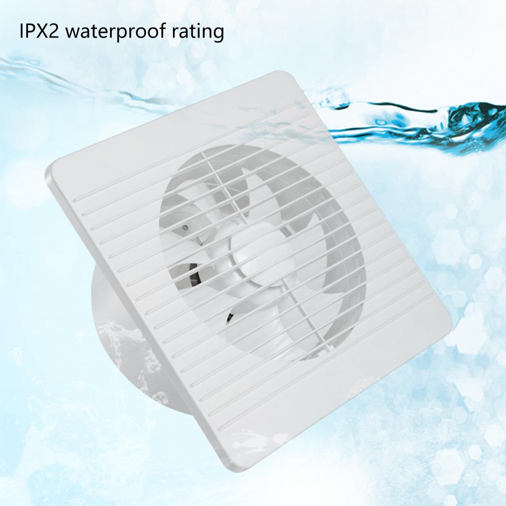 Adjustable Inline Duct Fan Airflow Exhaust Ventilator Inline Duct Extractor Metal for Greenhouses Basements & Garages