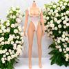 AIEK Scale Figure Female with Body No Pubic and Detailed Premium Compatible with VERYCOOL 1/6 Body, Ultra-Flexible Seamless, Breast-Modified Body,
