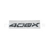 Suitable for the New Darth Vader 408X 5008 508L Car Sticker Trunk Label ABS Modified Car Logo