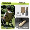 Hejiangshi HGY01 Outdoor Aluminum Folding Camping Recliner
