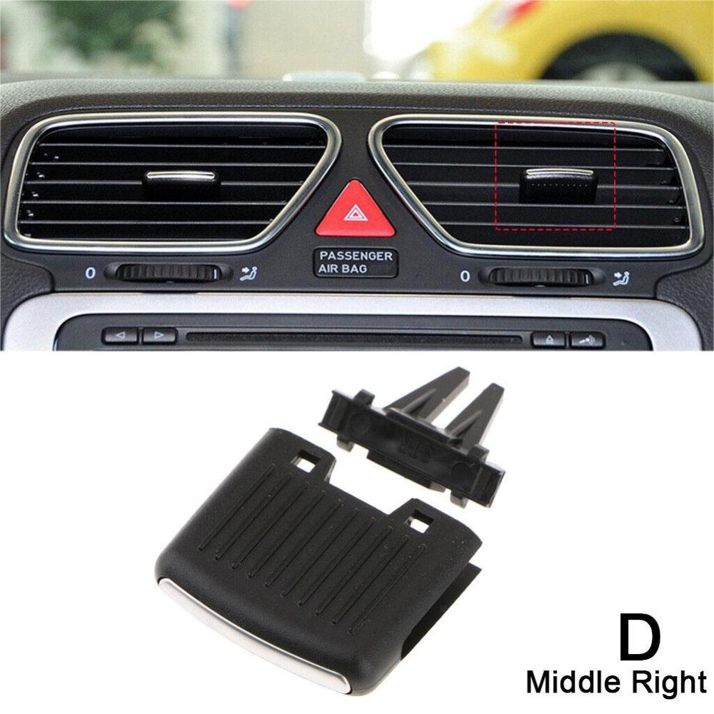 Accessories OEM Vent Grille Slide Universal DIY Vent Clips Repairing A/C Outlet Clips for VW Jetta 1KD819728 Interior Trim