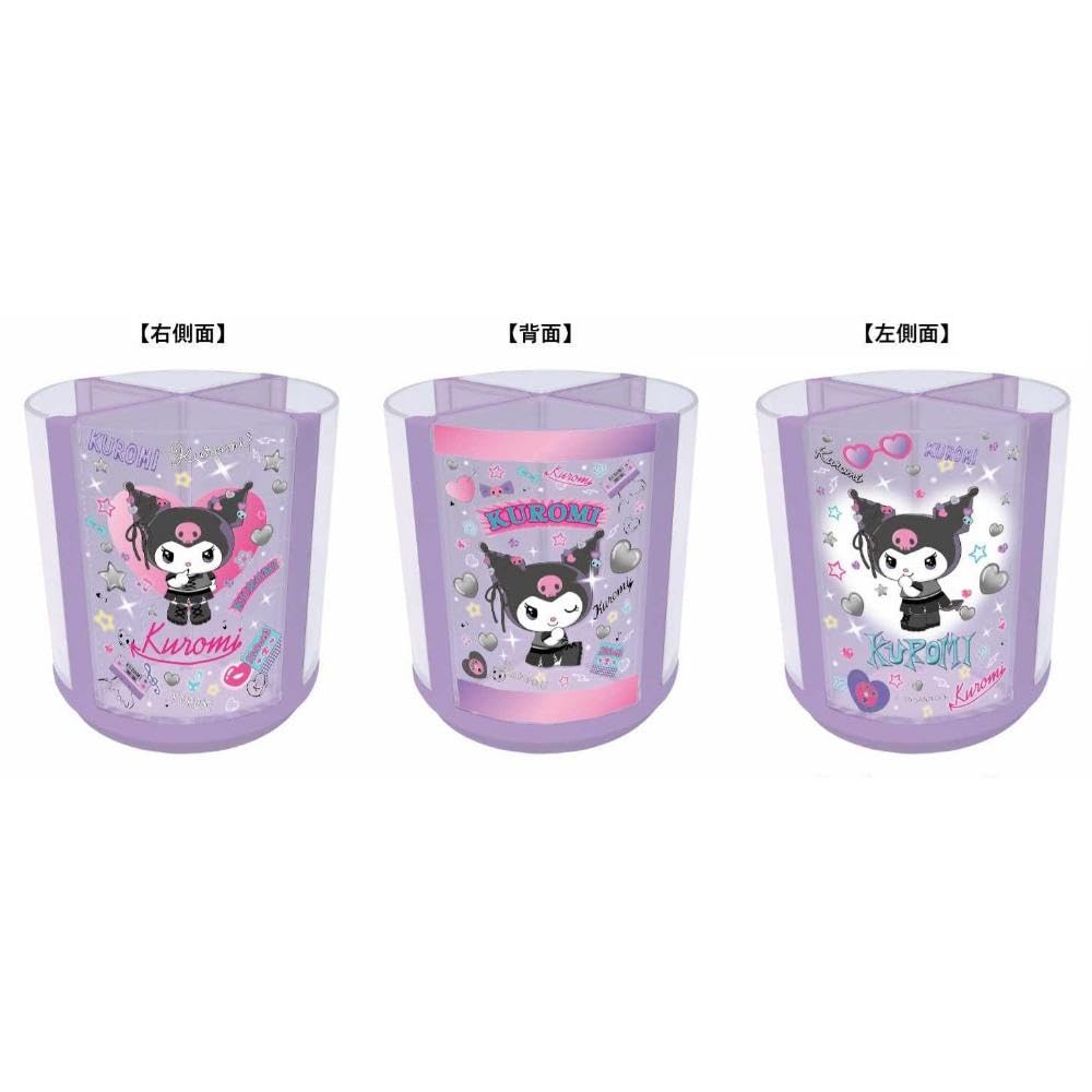 K Company Kuromi Rotating Pen Stand H110 X CPE9-KU 100mm