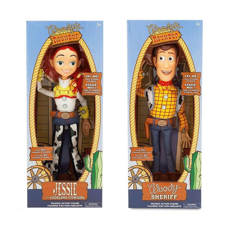 Authentic Toy Story 4 Talking Figures Woody Jessie