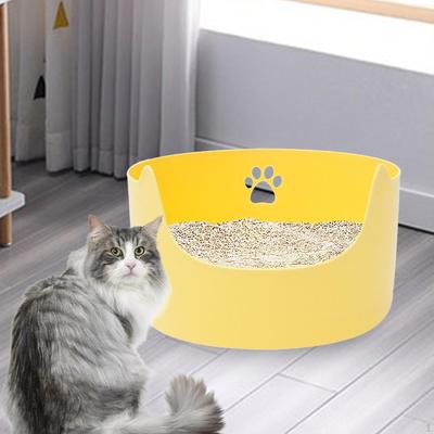 Cat Open Top Pet Litter Tray Toilet for All Kinds of