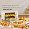Rongshengda Small Multifunctional Double-Layer Electric Baking Oven Household Kitchen Appliance